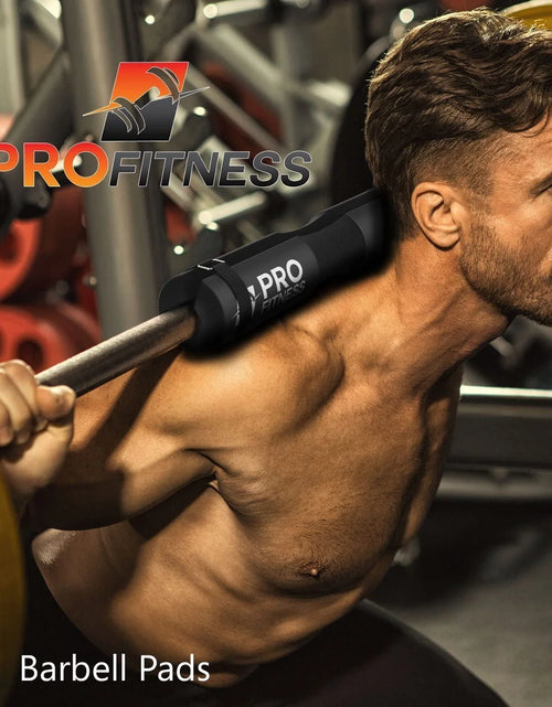 Load image into Gallery viewer, Barbell Pad Squat Pad- Shoulder Support for Squats, Lunges &amp; Hip Thrusts - for Olympic or Standard Bars
