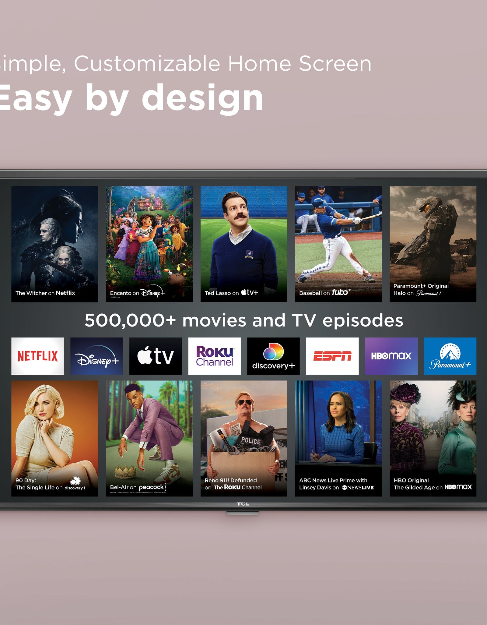 32S357 32 Inch Class S3 1080P FHD LED HDR Smart TV