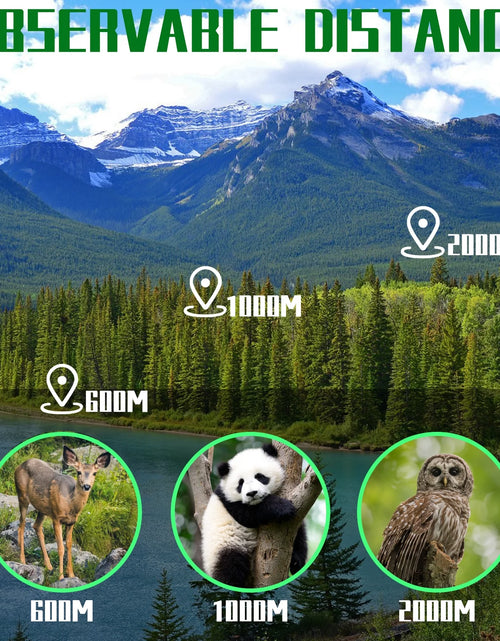 Load image into Gallery viewer, Binoculars, 20X50 Binoculars for Adults, Compact HD High Powered Binoculars with Low Night Vision 28Mm Large Field Binoculars with BAK4 Prism FMC Lens for Hunting Bird Watching Sports
