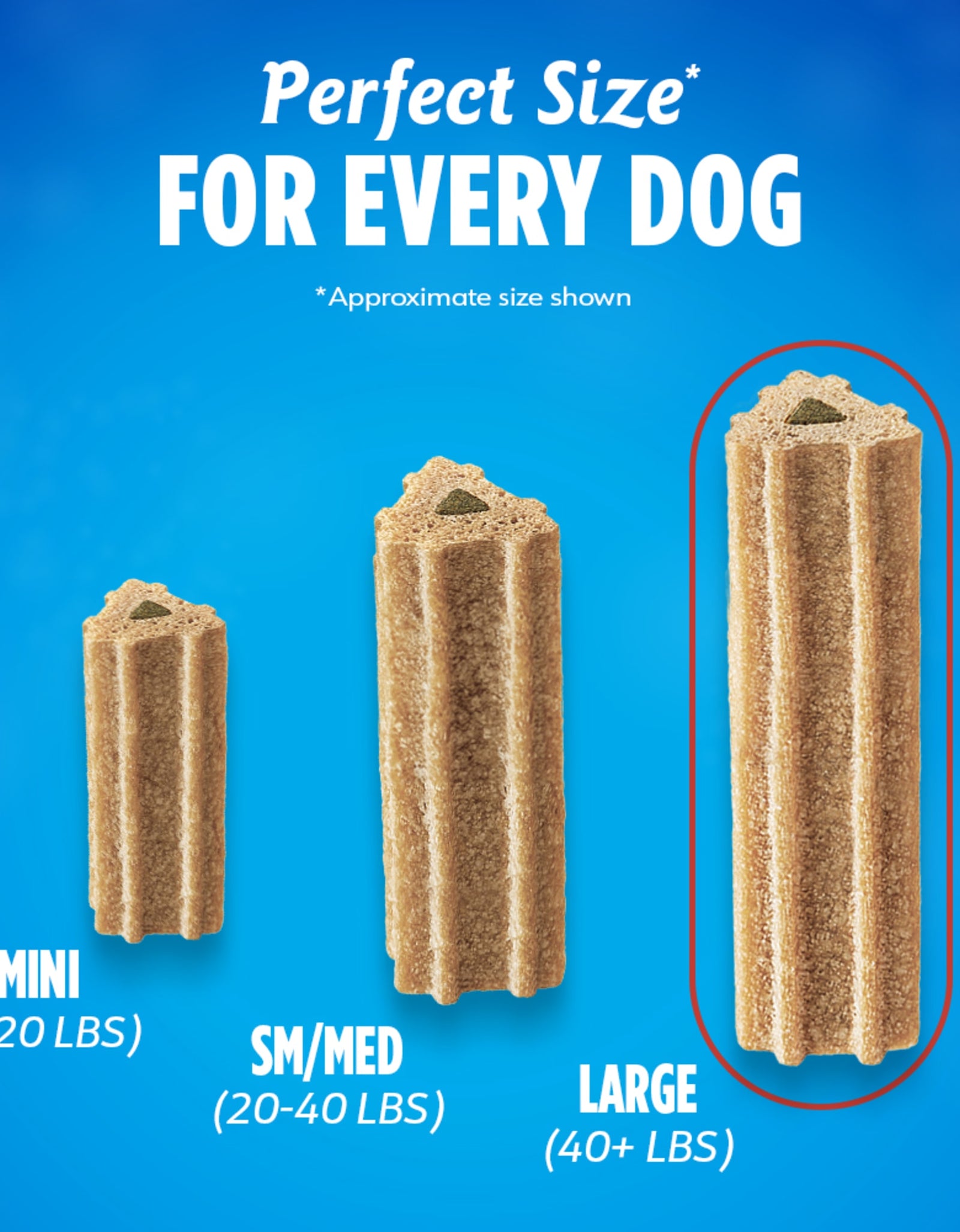 Purina  Activfresh Chicken Flavor Large Breed Adult Dog Dental Chews – 24.1 Oz Pouch (21 Ct)