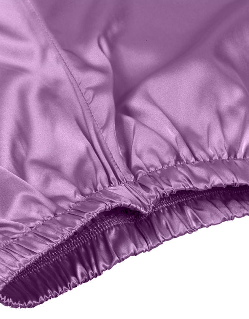 Load image into Gallery viewer, Maxcozy Kids Big Girls Boys Satin Silk Pajamas Set Top Shirt + Pants Sleepwear
