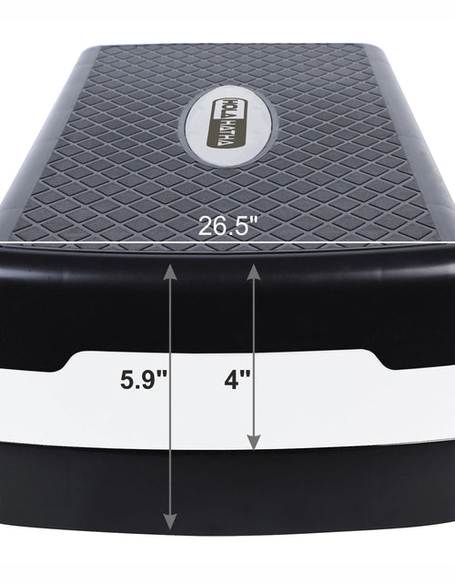 Load image into Gallery viewer, Aerobic Step Platform Exercise Fitness Equipment W/ Adjustable Height
