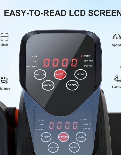 Load image into Gallery viewer, under Desk Elliptical, Electric Ellipse Leg Exerciser While Sitting for Seniors Adults, Auto/Manual Dual Mode Motorized Foot Pedal Exerciser with Remote Control for Home Office Use
