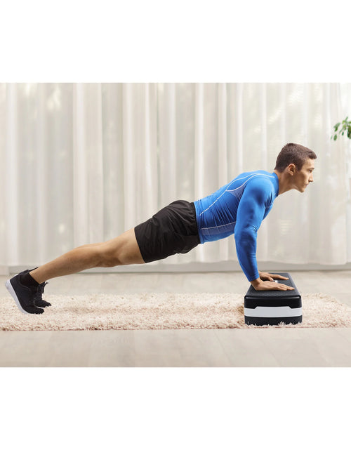 Load image into Gallery viewer, Aerobic Step Platform Exercise Fitness Equipment W/ Adjustable Height
