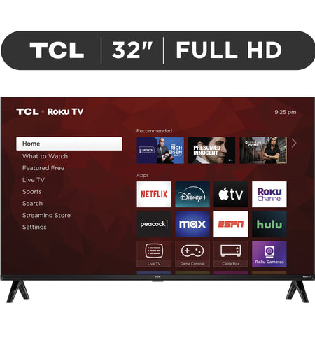 32S357 32 Inch Class S3 1080P FHD LED HDR Smart TV