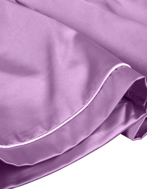 Load image into Gallery viewer, Maxcozy Kids Big Girls Boys Satin Silk Pajamas Set Top Shirt + Pants Sleepwear
