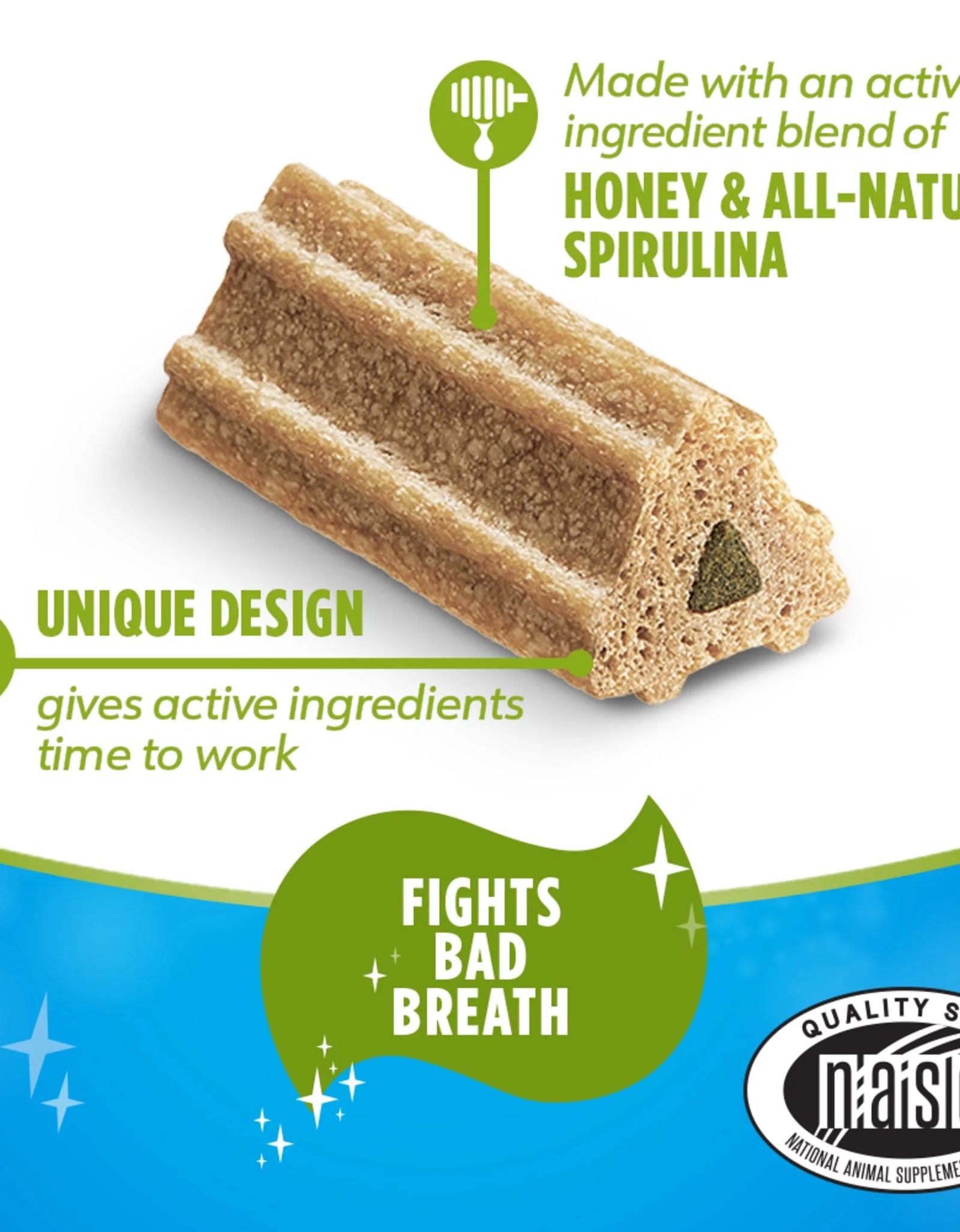 Purina  Activfresh Chicken Flavor Large Breed Adult Dog Dental Chews – 24.1 Oz Pouch (21 Ct)